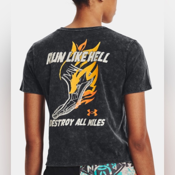 Under Armour UA Destroy All Miles Tee II T-shirt - Picture 1 of 9